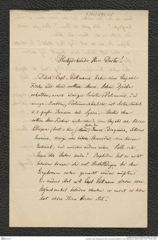 Nachlass Franz Steindachner, Brief von Eduard Graeffe an Franz Steindachner (28.08.1883), Inv.Nr. 173.08, Seite 1